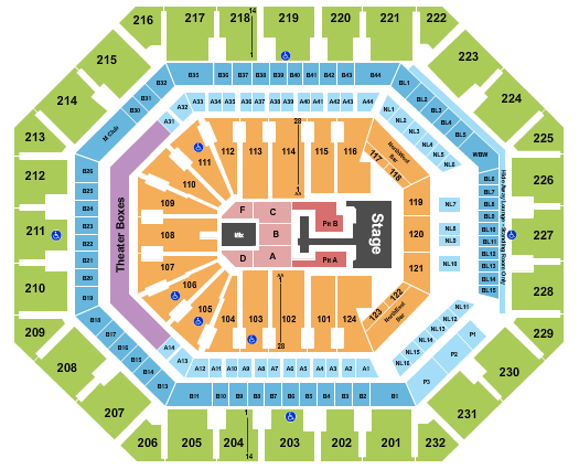 Mortgage Matchup Center Teddy Swims Seating Chart